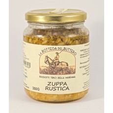ZUPPA RUSTICA(CASTAGNE,FARRO,PORCINI)