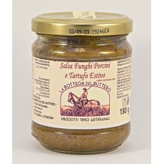 salsa porcino e tartufo estivo 180g